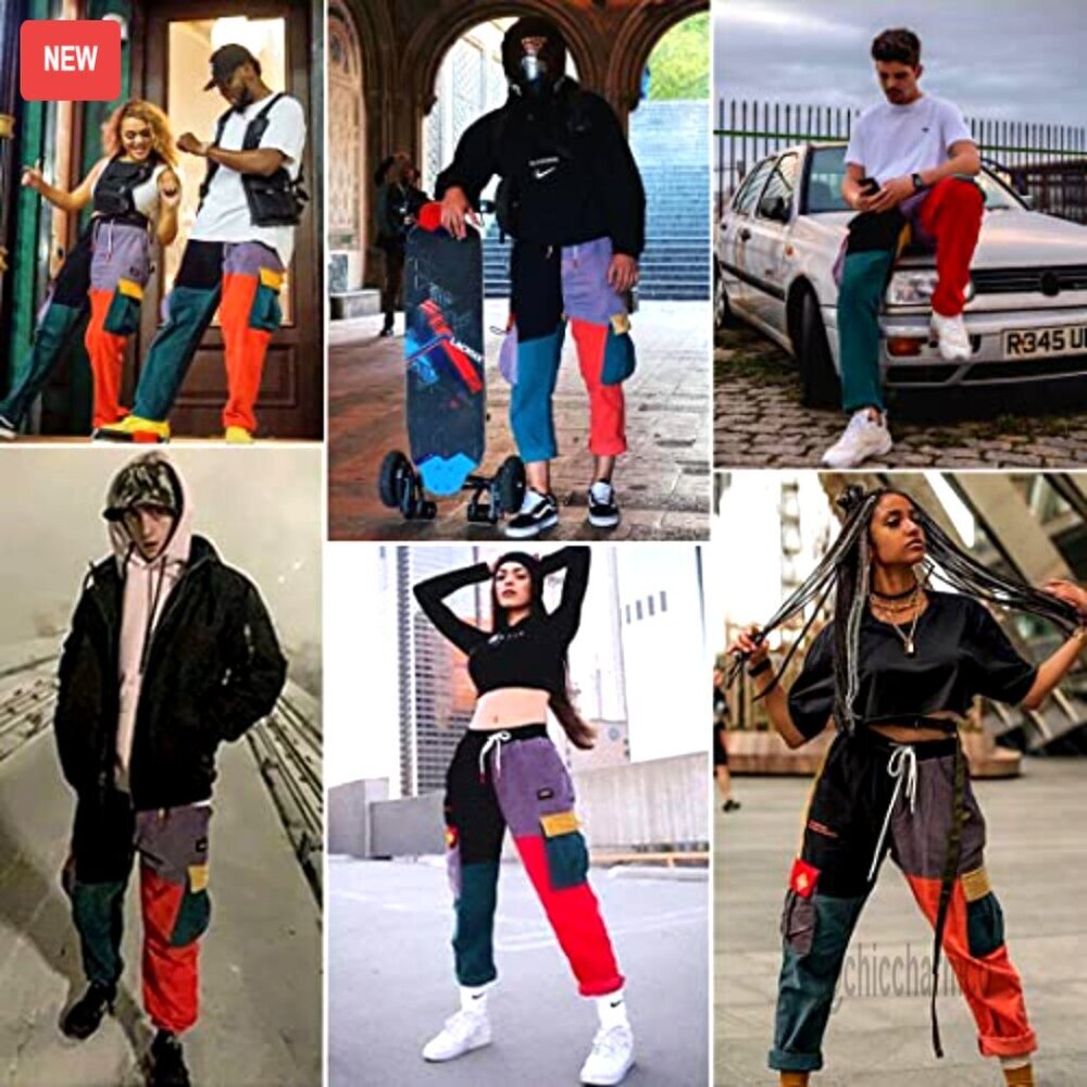 Corduroy Cargo Jogger Pants with Multi-Pockets, Adjustable Drawstring Waist - Picture 3 of 6